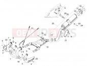 MOTOGUZZI V 85 TT e4 ABS 2019 (EMEA) Exhaust pipe