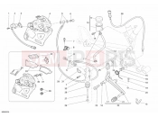 DUCATI Sportclassic 1000 S REAR BRAKE SYSTEM » BRAKING SYSTEM