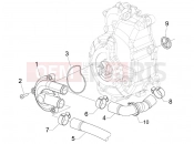 vespa GTS 300 4V ie ABS-NOABS Cooler pump