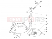 vespa GTS 300 4V ie ABS-NOABS Silencer