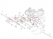 vespa GTS 300 4V ie ABS-NOABS Swinging arm
