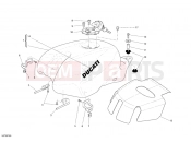DUCATI Superbike 1098 FUEL TANK » TANK/SEAT