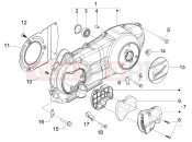 vespa GTS 300 4V ie ABS-NOABS Crankcase cover - Crankcase cooling