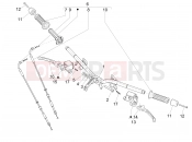 vespa GTS 300 4V ie ABS-NOABS Handlebars - Master cil.