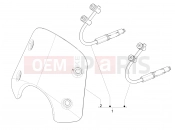 vespa GTS 300 4V ie ABS (USA) Windshield - Glass