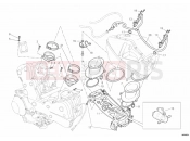 DUCATI Superbike 1098 THROTTLE BODY » INTAKE, CARBURETTOR