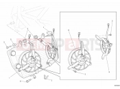 DUCATI Superbike 1098 S WATER COOLER » COOLING SYSTEM
