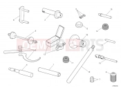 DUCATI 2007 Superbike 1098 S Tricolore WORKSHOP SERVICE TOOLS, FRAME » FRAME