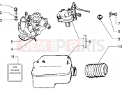 vespa Carburettor-air cleaner
