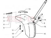 vespa Front mudguard