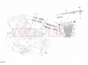 DUCATI 2007 Superbike 1098 S Tricolore OIL COOLER » LUBRICATION SYSTEM