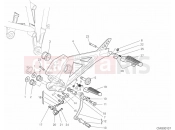 DUCATI 2007 Multistrada 1100 FOOTRESTS, LEFT » UNCLASSIFIED