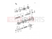 Transmission - Kawasaki AR80 (AR80-C7) 1989