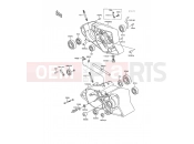 Crankcase - Kawasaki AR80 (AR80-C7) 1989