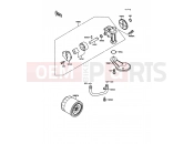KAWASAKI GPZ500S (EX500-B3) Oil Pump