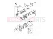 KAWASAKI GPZ500S (EX500-B3) Starter Motor
