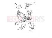 KAWASAKI GPZ500S (EX500-B3) Electro Bracket