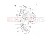 Crankcase - Kawasaki KDX200 (KDX200-E2) 1990