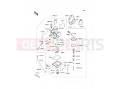 Carburetor - Kawasaki KDX200 (KDX200-E2) 1990