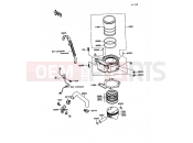 KAWASAKI KLR650 (KL650-A5) Cylinder/Piston