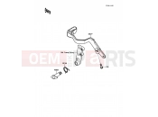 KAWASAKI KLR650 (KL650-A5) Brake Pedal