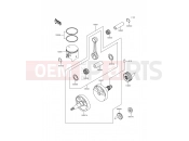Crankshaft/Piston(s) - Kawasaki KDX200 (KDX200-E4) 1992