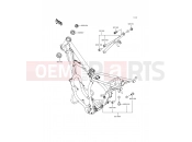 Frame - Kawasaki KDX200 (KDX200-E4) 1992