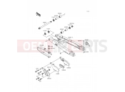 Swing Arm - Kawasaki KDX200 (KDX200-E4) 1992