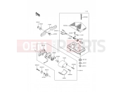 Tail Lamp - Kawasaki KDX250 (KDX250-E2) 1992
