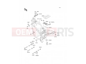 Frame Fittings - Kawasaki KLE500 (KLE500-A2) 1992