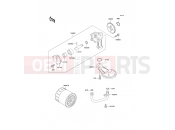 KAWASAKI GPZ500S (EX500-E1) Oil Pump
