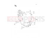 KAWASAKI GPZ500S (EX500-E1) Frame Fittings
