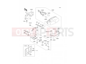 KAWASAKI GPZ500S (EX500-E1) Taillight(s)