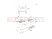 KAWASAKI GPZ500S (EX500-E1) Decals(Black)