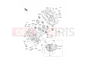KAWASAKI KLX250 (KLX250-G1) Crankcase