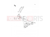 KAWASAKI NINJA 250R (EX250-F8) Frame