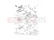 Chassis Electrical Equipment - Kawasaki GPZ500S (EX500-E3) 1996