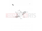 KAWASAKI KDX200 (KDX200-H2) Footrests