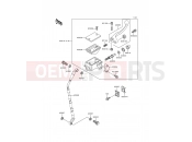 KAWASAKI KDX200 (KDX200-H2) Front Master Cylinder