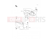 KAWASAKI KDX200 (KDX200-H2) Side Covers/Chain Cover
