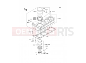 KAWASAKI 1000GTR (ZG1000-A12) Cylinder/Piston(s)