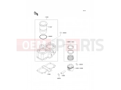 KAWASAKI ER-5 (ER500-A1) Cylinder/Piston(s)