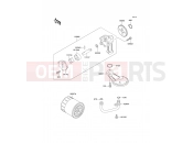 KAWASAKI ER-5 (ER500-A1) Oil Pump