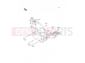 KAWASAKI ER-5 (ER500-A1) Frame Fittings