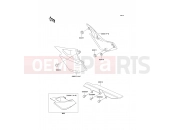 KAWASAKI ER-5 (ER500-A1) Side Covers/Chain Cover