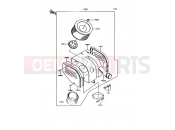 KAWASAKI KH125 (KH125-K10) Air Cleaner