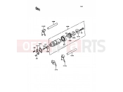 KAWASAKI KH125 (KH125-K10) Gear Change Drum/Shift Fork(s)