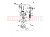 KAWASAKI KH125 (KH125-K10) Carburetor