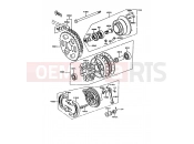 KAWASAKI KH125 (KH125-K10) Rear Hub