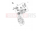 KAWASAKI KH125 (KH125-K10) Front Brake